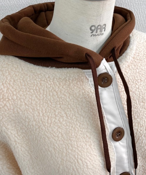 セール】フード付きボアジャケット（その他アウター）｜LADY LIKE