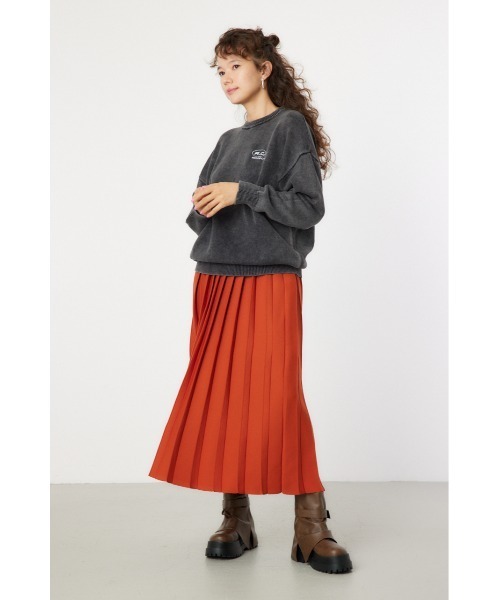 RODEO CROWNS WIDE BOWL（ロデオクラウンズワイドボウル）の「RCS加工ニットトップス（ニット/セーター・レディース・ライトベージュ/ネイビー系1/ブラック/ピンク・MEDIUM/LARGE）」の20枚目の写真