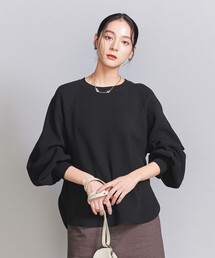 BEAUTY&YOUTH UNITED ARROWS | コットン ボリュームスリーブ プルオーバー(Tシャツ/カットソー)