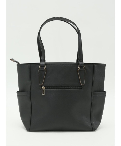 m.f.editorial（エムエフエディトリアル）の「【A4対応】m.f.エディトリアル レディース ひねり金具付き トートバッグ（トートバッグ・レディース・ベージュ/ブラック・FREE）」の9枚目の写真