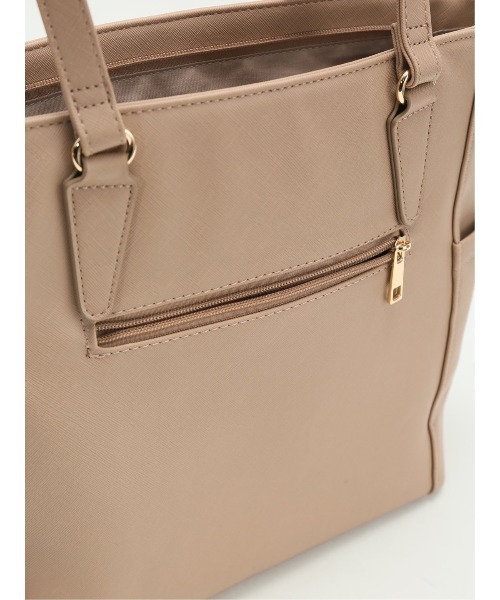 m.f.editorial（エムエフエディトリアル）の「【A4対応】m.f.エディトリアル レディース ひねり金具付き トートバッグ（トートバッグ・レディース・ベージュ/ブラック・FREE）」の22枚目の写真