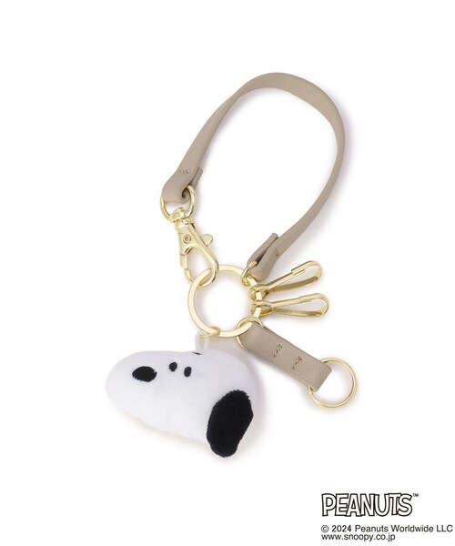 スヌーピー チャーム フック キーホルダー SNOOPY スヌーピー キーホルダー キャラクター キーチャーム 3連