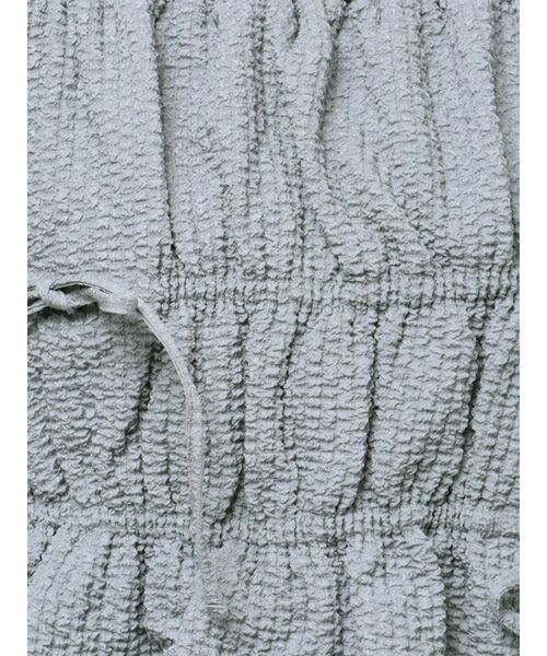 EMODA（エモダ）の「2WAYギャザーショルダートップ（Tシャツ/カットソー・レディース・ブラック/ブルー/ホワイト/レッド・FREE）」の3枚目の写真