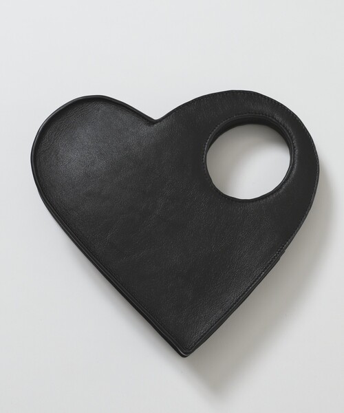 Firsthand（ファーストハンド）の「Firsthand/ファーストハンド レザーハートハンドバッグ / 撥水レザー（ハンドバッグ・レディース・ブラック・ONE SIZE）」の10枚目の写真