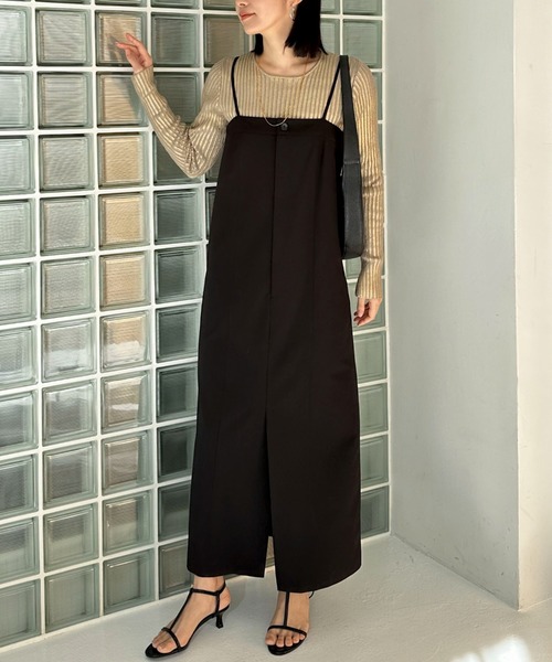 Doux archives(ドゥアルシーヴ)の「メタリックリブニット(ニット/セーター・レディース・ブラック/シルバー/ゴールド・FREE)」の12枚目の写真