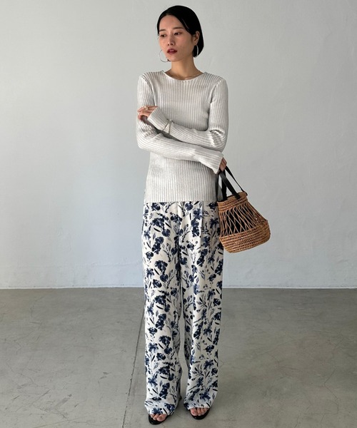 Doux archives(ドゥアルシーヴ)の「メタリックリブニット(ニット/セーター・レディース・ブラック/シルバー/ゴールド・FREE)」の21枚目の写真