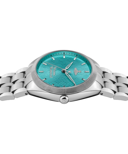 Vivienne Westwood(ヴィヴィアンウエストウッド)の「「Vivienne Westwood/ヴィヴィアン・ウエストウッド」ミューズ レディース クォーツ ウォッチ、オレンジ ダイヤル & シルバー ステンレススチール ブレスレット(アナログ腕時計・レディース・シルバー系/ターコイズブルー・37mm)」の19枚目の写真