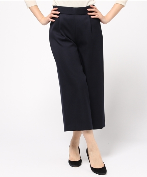 La TOTALITE(ラトータリテ)の「サトウサンコラボ バックギャザーワイドパンツ◆(その他パンツ・レディース・ホワイト/キャメル/ネイビー/ブラック・36/38)」の9枚目の写真