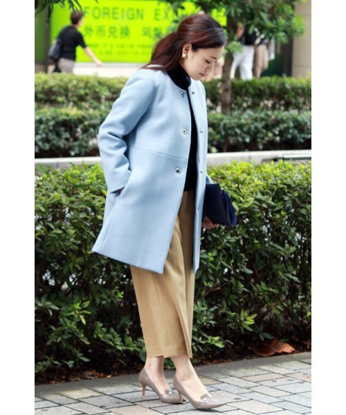 La TOTALITE(ラトータリテ)の「サトウサンコラボ バックギャザーワイドパンツ◆(その他パンツ・レディース・ホワイト/キャメル/ネイビー/ブラック・36/38)」の7枚目の写真