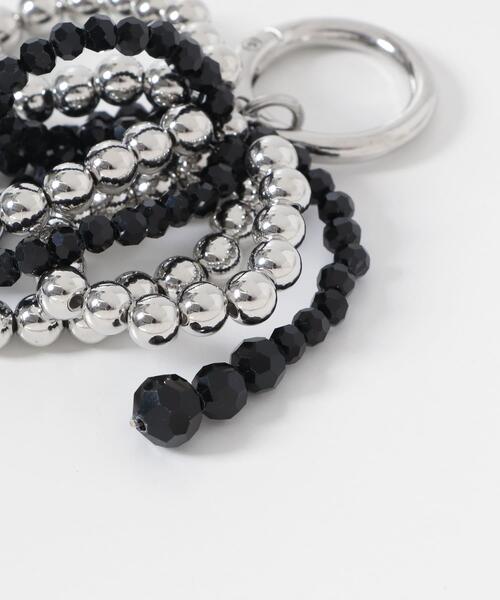 SENSE OF PLACE by URBAN RESEARCH（センスオブプレイスバイアーバンリサーチ）の「『WEB/一部店舗限定』リボンチャーム（キーホルダー・レディース・ブラック/シルバー・ONE）」の13枚目の写真