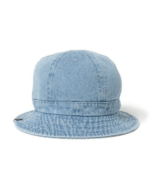 MAGIC NUMBER(マジック ナンバー)の「【MAGIC NUMBER】 STOCK LOGO METRO DENIM HAT ストックロゴメトロデニムハット(ハット・メンズ・ブルー/ブラック・M/L/S/M)」の4枚目の写真