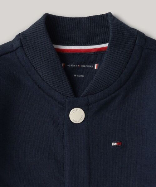 TOMMY HILFIGER（トミーヒルフィガー）の「BABY カラーブロックカバーオール（ワンピース・キッズ・ホワイト・80ｃｍ/70cm）」の3枚目の写真