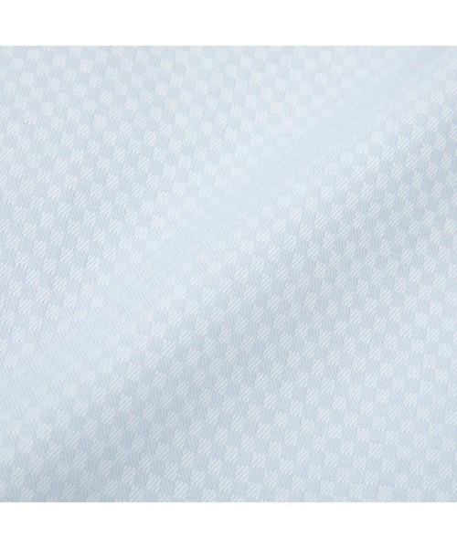 TOKYO SHIRTS（トウキョウシャツ）の「超形態安定ノーアイロン ワイド 長袖ビジネスワイシャツ（ビジネスシャツ・メンズ・ライトブルー・首回り37cm-裄丈80cm/首回り39cm-裄丈80cm/首回り39cm-裄丈84cm/首回り41cm-裄丈82cm/首回り41cm-裄丈86cm/首回り43cm-裄丈82cm/首回り43cm-裄丈86cm/首回り37cm-裄丈84cm/首回り42cm-裄丈82cm/首回り42cm-裄丈86cm）」の5枚目の写真
