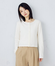 COMME CA ISM | 【アンサンブル対応】クロップド丈カーデガン(カーディガン/ボレロ)