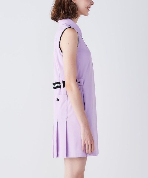 archivio(アルチビオ)の「<LADIES>UV速乾ポロノースリワンピース(ワンピース・レディース・ライトパープル/ホワイト/グレー/ブラック・S/M/L)」の20枚目の写真