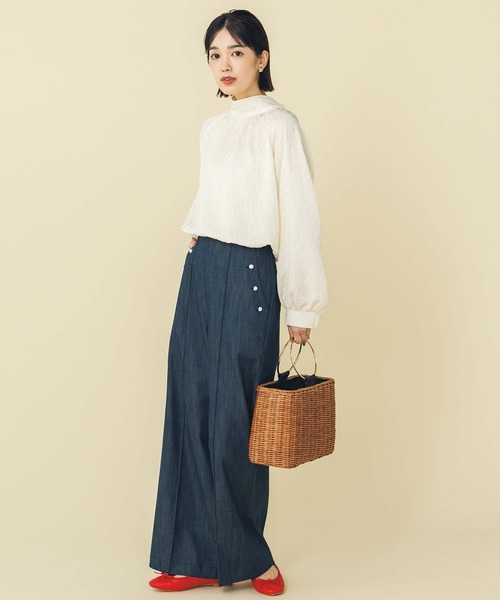 ATELIER BRUGGE(アトリエブルージュ)の「レザーバレエシューズ(バレエシューズ・レディース・レッド/ブラック/シルバー・24/23.5/23)」の12枚目の写真