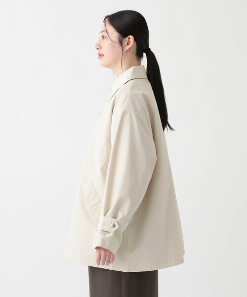 Afternoon Tea（アフタヌーンティー）の「防花粉ミドル丈コート（その他アウター・レディース・アイボリー/ベージュ/ネイビー・MEDIUM）」の5枚目の写真