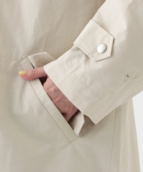 Afternoon Tea（アフタヌーンティー）の「防花粉ミドル丈コート（その他アウター・レディース・アイボリー/ベージュ/ネイビー・MEDIUM）」の7枚目の写真