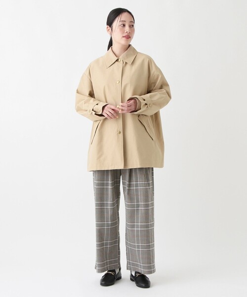 Afternoon Tea（アフタヌーンティー）の「防花粉ミドル丈コート（その他アウター・レディース・アイボリー/ベージュ/ネイビー・MEDIUM）」の11枚目の写真