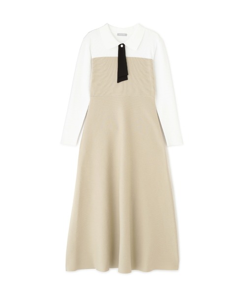 JILL by JILL STUART(ジルバイジルスチュアート)の「◇ 2wayタイ付ソウバリフレアワンピース(ワンピース・レディース・ブラック系その他/ベージュ系その他/ブルー/ネイビー・SMALL/MEDIUM)」の18枚目の写真