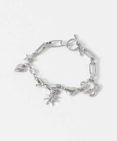 SMELLY（スメリー）の「メタルチェーンモチーフマンテルブレスレット（ブレスレット・レディース・シルバー・-）」の9枚目の写真