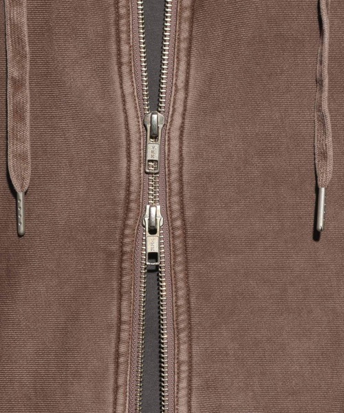 HARE（ハレ）の「【UNDERGROUND MODE】メッシュキリカエZIPパーカー(HARE)（パーカー・メンズ・ブラウン/ブラック・FREE）」の15枚目の写真