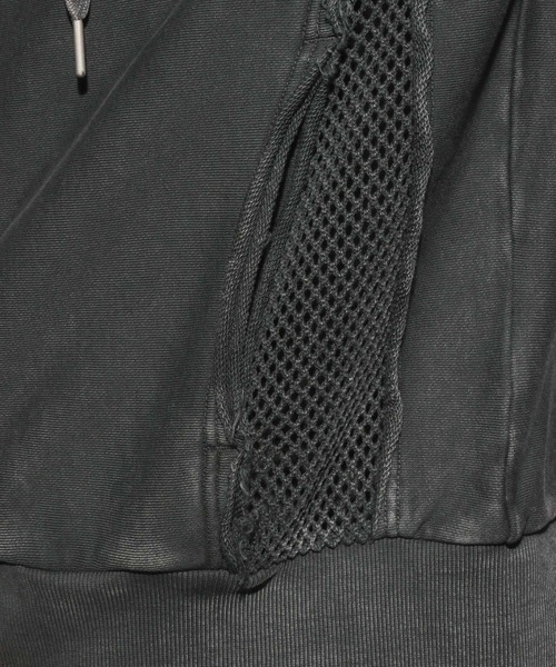 HARE（ハレ）の「【UNDERGROUND MODE】メッシュキリカエZIPパーカー(HARE)（パーカー・メンズ・ブラウン/ブラック・FREE）」の16枚目の写真