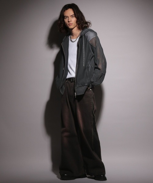 グラデーションカタアキジップパーカー HARE HARE｜HAREオリジナルウラケZIPパーカー | Rakuten Fashion(楽天