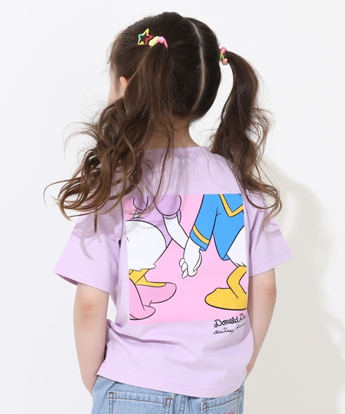 Disney（ディズニー）の「【綿100％】 親子お揃い ディズニー サングラス Tシャツ 0290K（Tシャツ/カットソー・キッズ・ブラック×レッド/ホワイト×ブルー/その他26/その他9/ライトイエロー系1・80ｃｍ/90cm/100cm/110cm/120cm/130cm/140cm/150cm）」の5枚目の写真