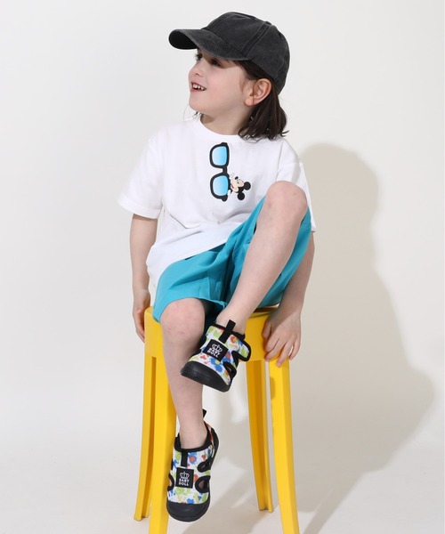 Disney（ディズニー）の「【綿100％】 親子お揃い ディズニー サングラス Tシャツ 0290K（Tシャツ/カットソー・キッズ・ブラック×レッド/ホワイト×ブルー/その他26/その他9/ライトイエロー系1・80ｃｍ/90cm/100cm/110cm/120cm/130cm/140cm/150cm）」の10枚目の写真