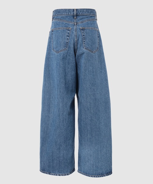 DIGAWEL(ディガウェル)の「Wide straight jeans(デニムパンツ・メンズ・ブルー/ライトブルー・2)」の4枚目の写真