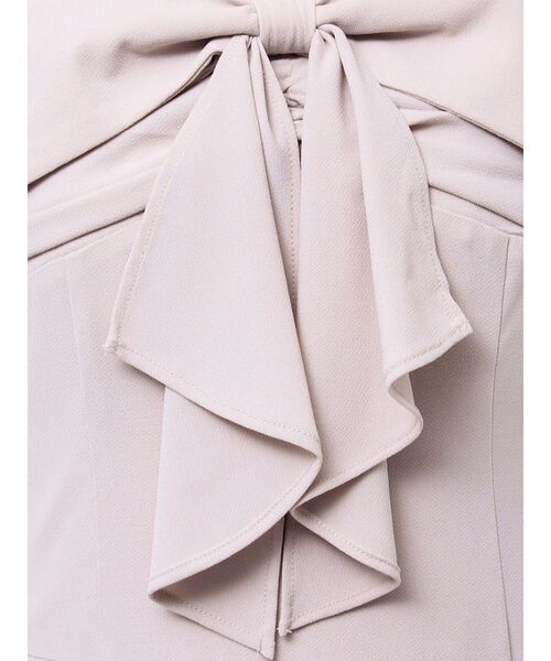 ラッフルアシンメトリーワンピース