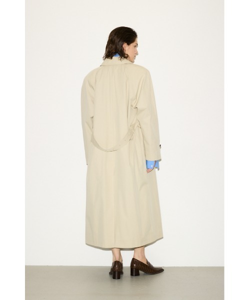 THROW by SLY（スローバイスライ）の「THROW　DOLMAN SOUTIEN COLLAR COAT ドルマン ステンカラー コート（ステンカラーコート・レディース・ライトベージュ/ベージュ・FREE）」の12枚目の写真