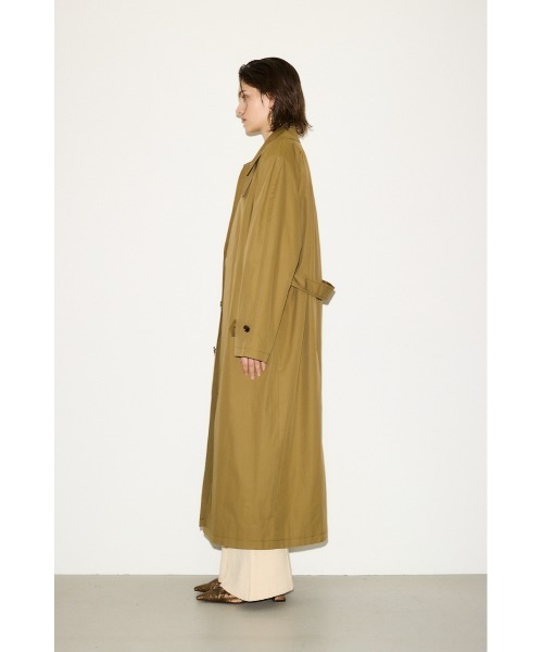 THROW by SLY（スローバイスライ）の「THROW　DOLMAN SOUTIEN COLLAR COAT ドルマン ステンカラー コート（ステンカラーコート・レディース・ライトベージュ/ベージュ・FREE）」の7枚目の写真