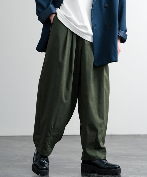みるぽん BAON】Bakimo Vintage Washing Wide Denim Pants XL~ BAON