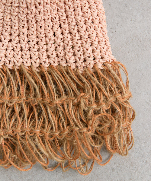 ear PAPILLONNER（イアパピヨネ）の「【MISU A BARBE(ミスアバルブ）】MELTED HAT/ハット（ハット・レディース・ネイビー/オレンジ・FREE）」の17枚目の写真