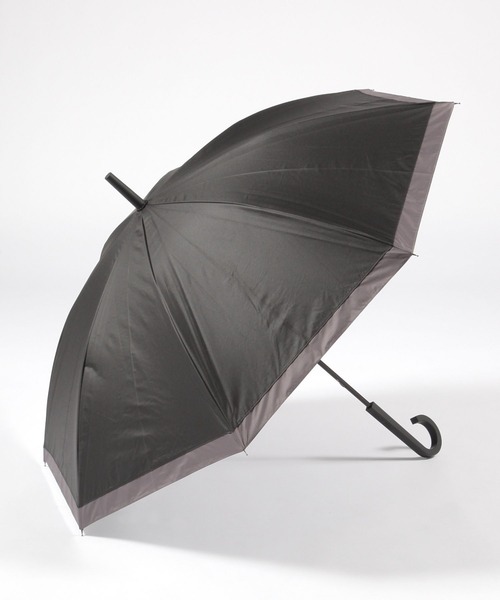 BAYFLOW（ベイフロー）の「[遮熱・UVカット100%]切り継ぎ晴雨兼用傘60cm（長傘・レディース・ブラック/グレー・0）」の8枚目の写真