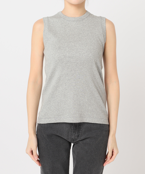JOURNAL STANDARD relume（ジャーナルスタンダード　レリューム）の「《WEB限定追加》汗ジミ防止コンパクトタンク（タンクトップ・レディース・グレー/ブラック/ホワイト・FREE）」の6枚目の写真