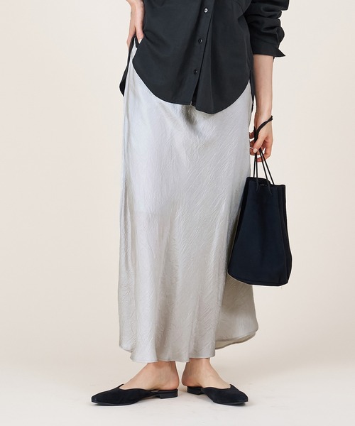 marmors（マルモア）の「【marmors】bias narrow skirt