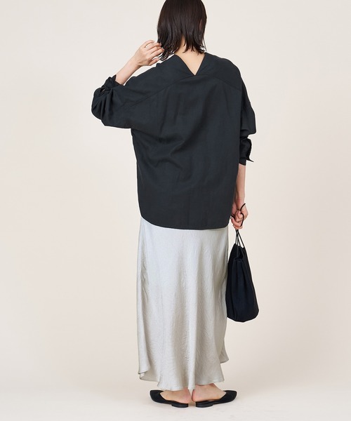 marmors（マルモア）の「【marmors】bias narrow skirt（スカート・レディース・ピンク/ライトグレー/ブラウン・36）」の7枚目の写真