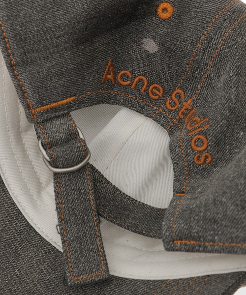 Acne Studios(アクネストゥディオズ)の「FN-UX-HATS000326(キャップ・レディース・ブラック・ONE SIZE)」の3枚目の写真