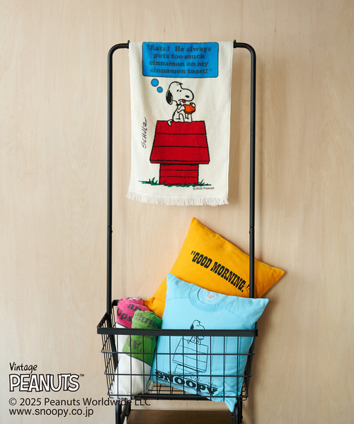 journal standard Furniture （ジャーナルスタンダードファニチャー）の「【PEANUTS×JOURNAL STANDARD FURNITURE】FACE TOWEL　フェイスタオル（タオル・レディース・ブルー系その他/グリーン/オレンジ/ピンク・FREE）」の3枚目の写真