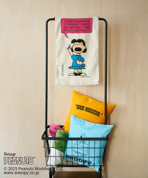 journal standard Furniture （ジャーナルスタンダードファニチャー）の「【PEANUTS×JOURNAL STANDARD FURNITURE】FACE TOWEL　フェイスタオル（タオル・レディース・ブルー系その他/グリーン/オレンジ/ピンク・FREE）」の4枚目の写真
