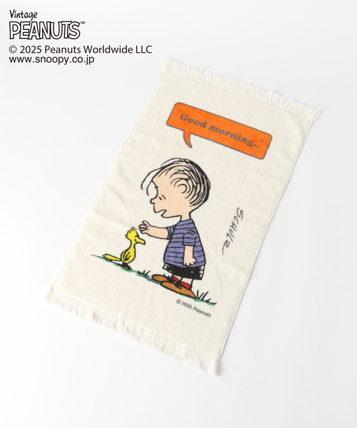 journal standard Furniture （ジャーナルスタンダードファニチャー）の「【PEANUTS×JOURNAL STANDARD FURNITURE】FACE TOWEL　フェイスタオル（タオル・レディース・ブルー系その他/グリーン/オレンジ/ピンク・FREE）」の12枚目の写真