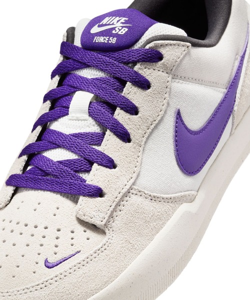Nike 薄紫 ポロシャツ & スカート セット NIKE SB/ナイキエスビー メンズ レディース スニーカー SB FORCE