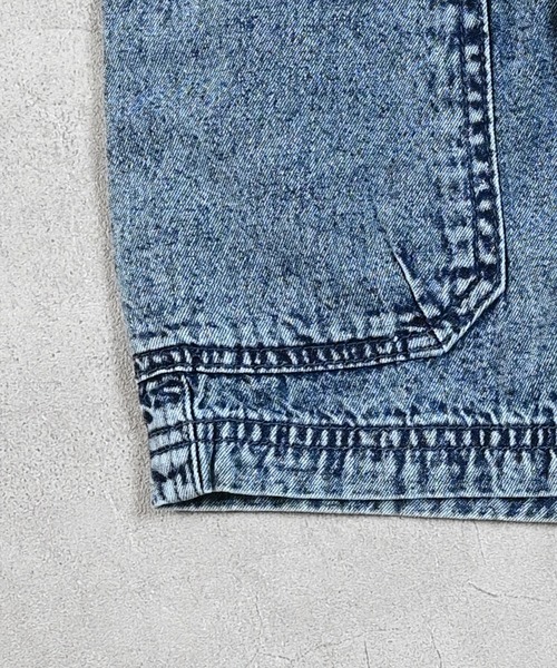 Life Support Products（ライフサポートプロダクツ）の「デニムクライミングBIGポケットショートパンツ（デニムパンツ・キッズ・ネイビー/ブラック・140/150/90/100/110/120/80/130/95）」の9枚目の写真