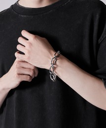 CLEL（クレイル）の「【CLEL】Chain Brass Bracelet/チェーンブラスブレスレット(サイズ調節可)（ブレスレット）」