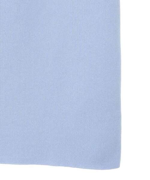 YECCA VECCA（イェッカヴェッカ）の「2wayスクエアノースリーブニット（タンクトップ・レディース・アイボリー/ライトブルー/ダークブラウン/ダークネイビー・FREE）」の20枚目の写真