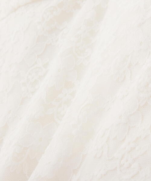 PROPORTION BODY DRESSING(プロポーションボディドレッシング)の「レースカップ付キャミ / 1215160506(キャミソール・レディース・オフホワイト/ブラック/ホワイト・SMALL/MEDIUM)」の7枚目の写真