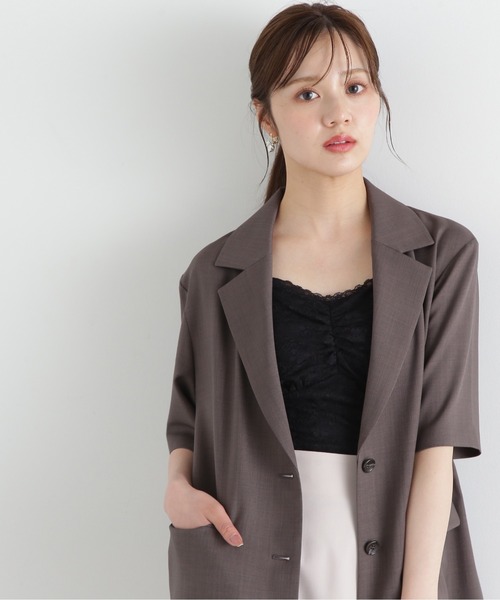 PROPORTION BODY DRESSING(プロポーションボディドレッシング)の「レースカップ付キャミ / 1215160506(キャミソール・レディース・オフホワイト/ブラック/ホワイト・SMALL/MEDIUM)」の3枚目の写真